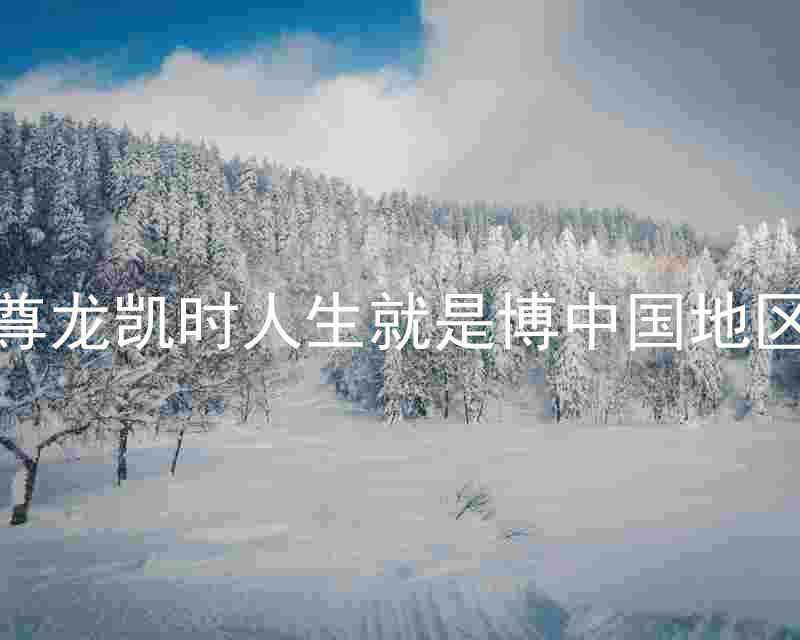 尊龙凯时人生就是博中国地区