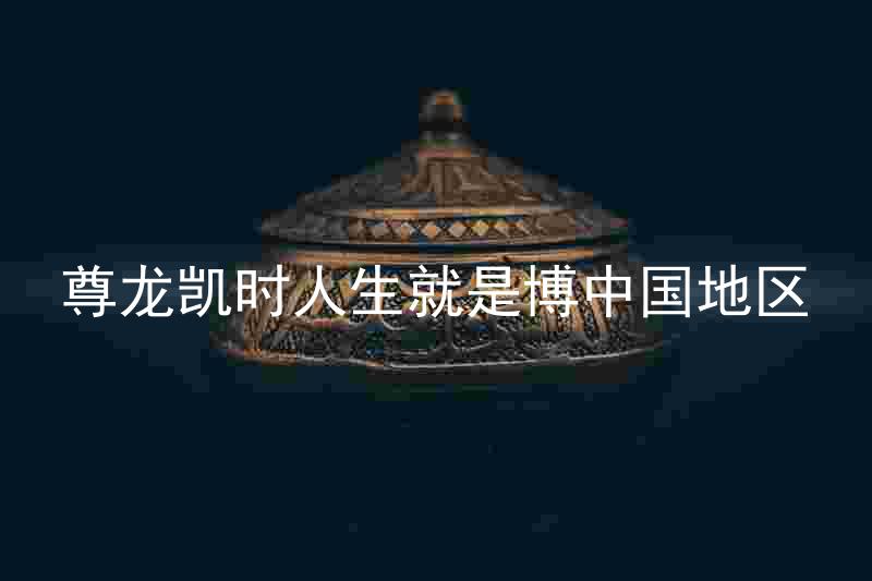 尊龙凯时人生就是博中国地区